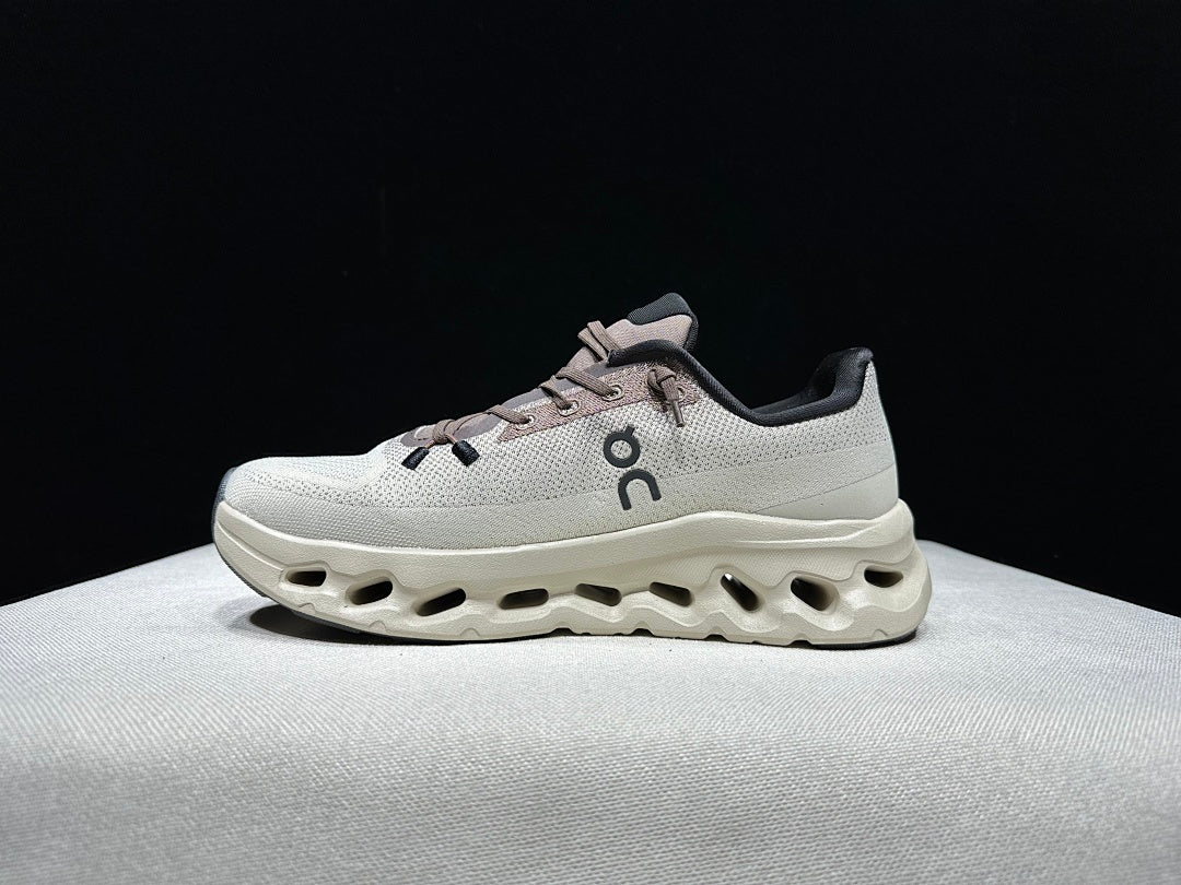 On Cloudtilt Sneakers, in Light Gray and Black - product image from the listing.
