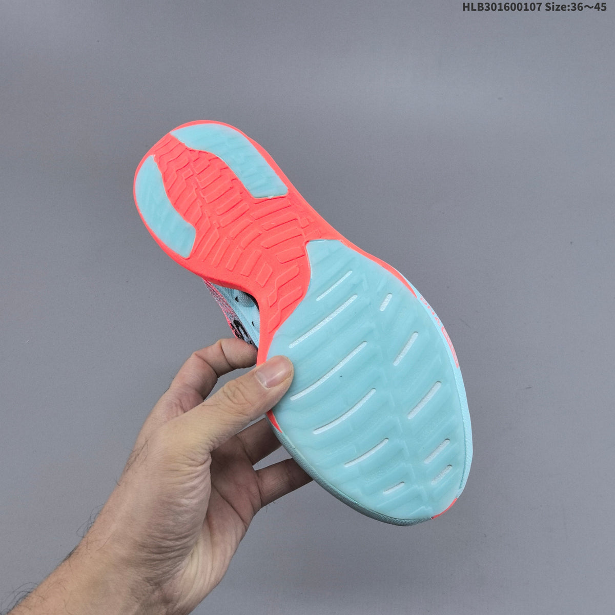 Coral and Blue Brooks Hyperion Elite 5 Running Shoes - product image from the listing.