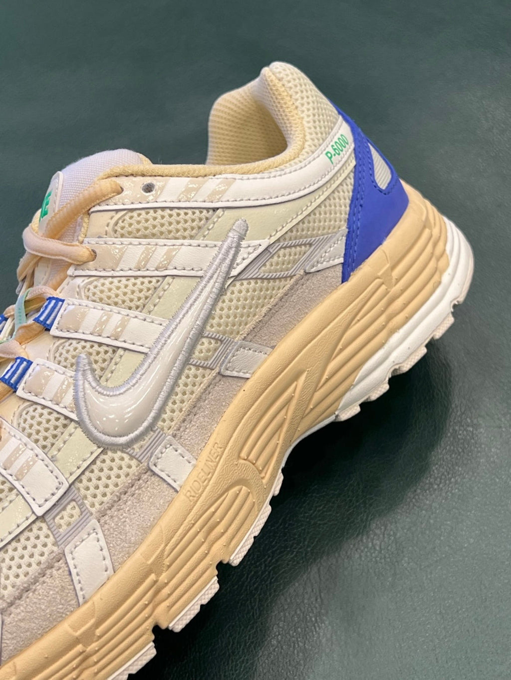 Nike P-6000 Trainers, Sail and Blue, FJ5443-113 - product image from the listing.