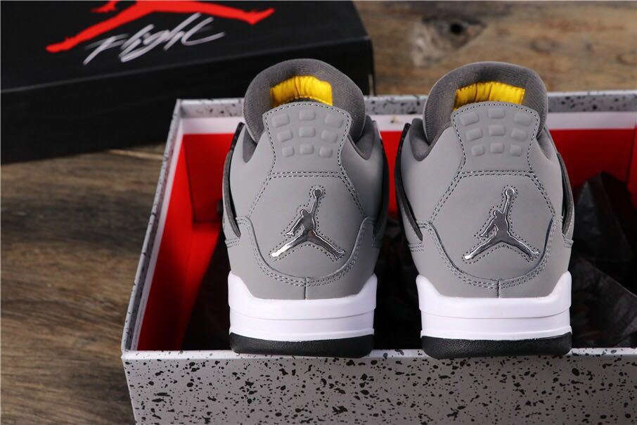 Air Jordan 4 Cool Grey Sneakers 308497-007 - product image from the listing.