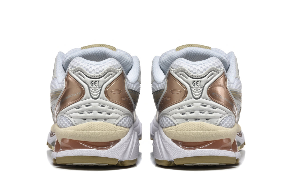 ASICS GEL-KAYANO 14 Sneakers in White Gold - product image from the listing.