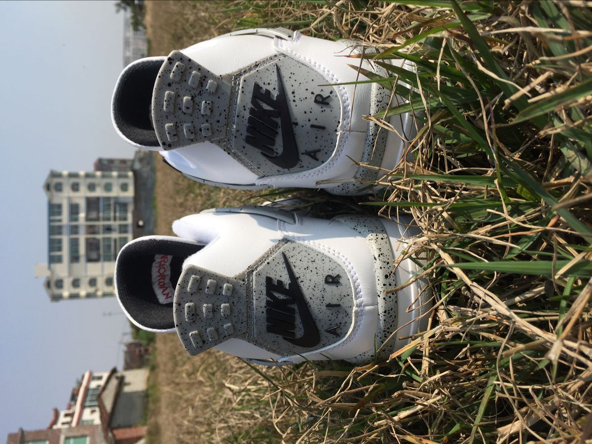 Men's Jordan 4 Retro White Cement Sneakers - product image from the listing.