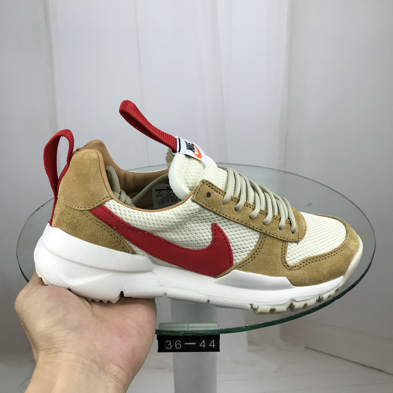 NikeCraft Mars Yard TS 2.0 Sneakers in Tan, in Red and White - product image from the listing.