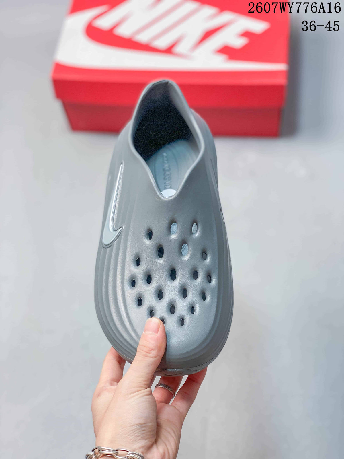 Nike ReactX Rejuven8 Clog in Gray 2607WY776A16 - product image from the listing.