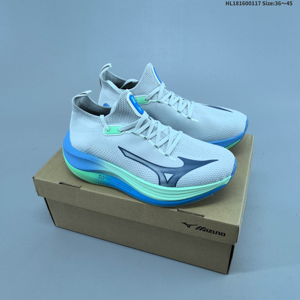 HL181600117 - Mizuno Neo Vista Running Shoes - product image from the listing.