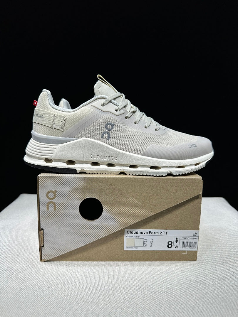 Cream Ivory On Cloudnova Form 2 Sneakers - product image from the listing.