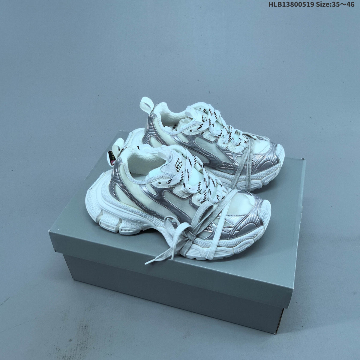 Balenciaga Chunky Trainers in Mixed Colorways - product image from the listing.
