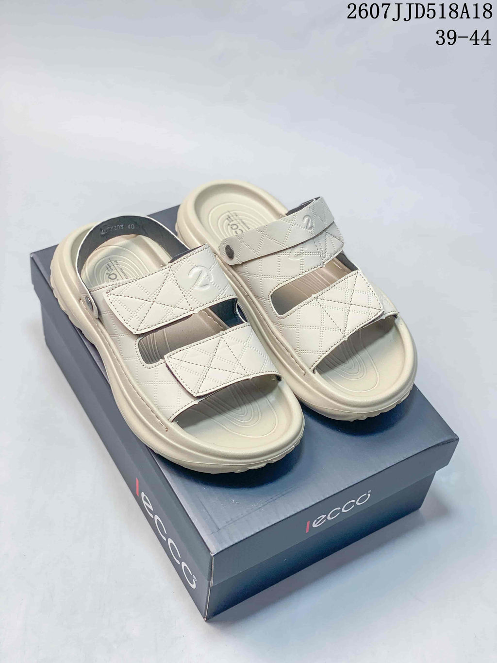 2607JJD518A18 Two-Strap Sandals by ECCO - product image from the listing.