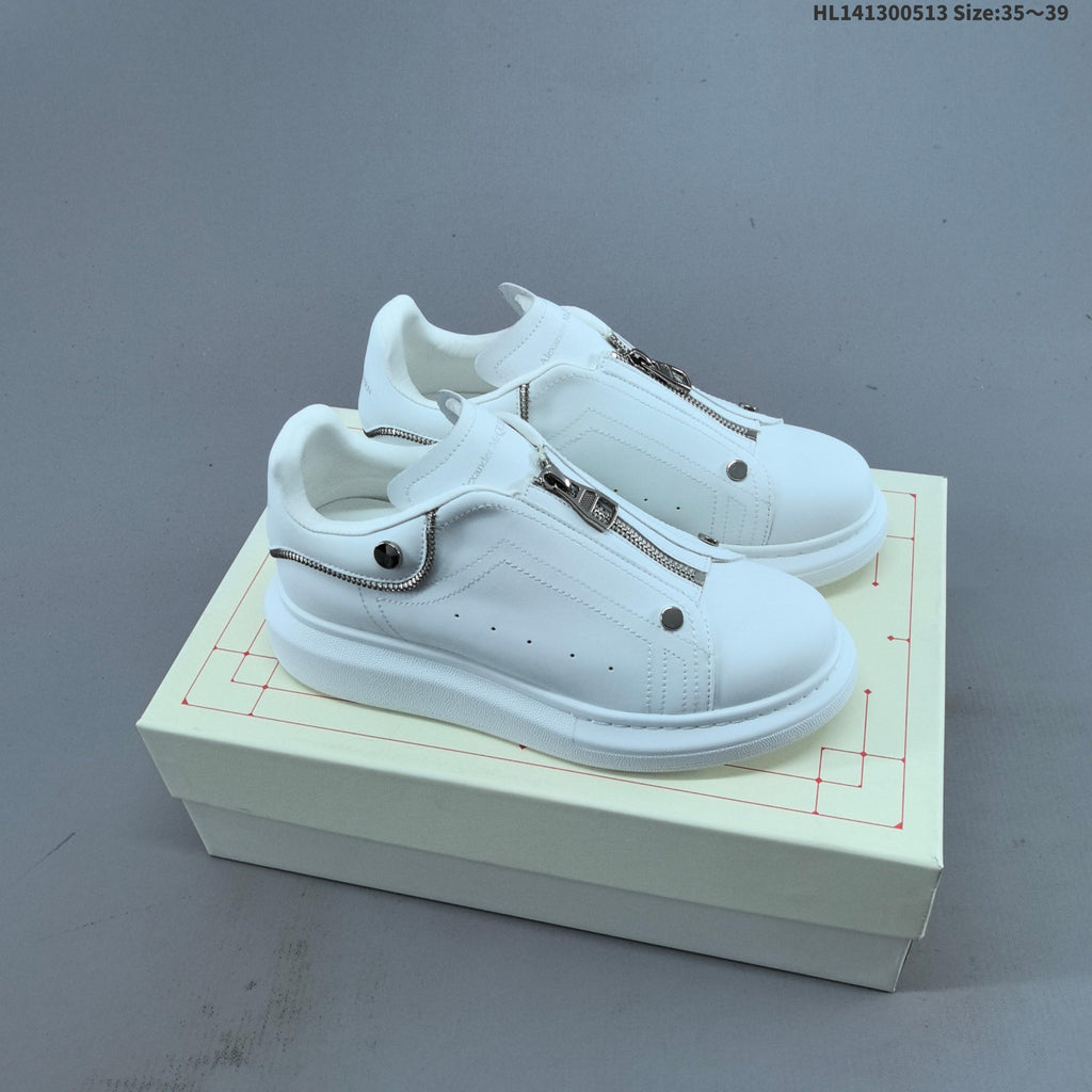 Alexander McQueen Sole Leather Platform Trainers HL141300513 - product image from the listing.