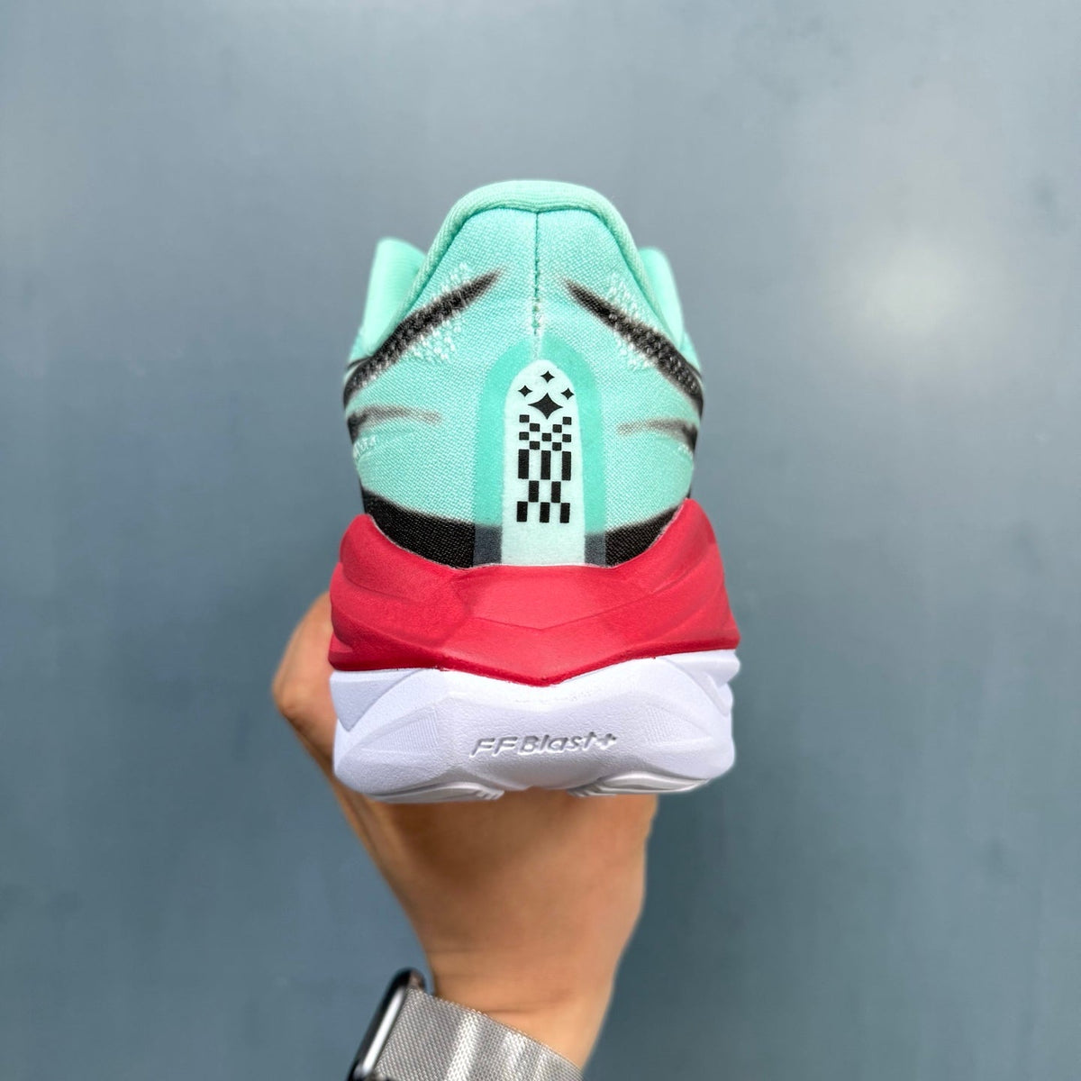 Nike Alphafly 3 Road Racing Shoes in Mint Black Red - product image from the listing.