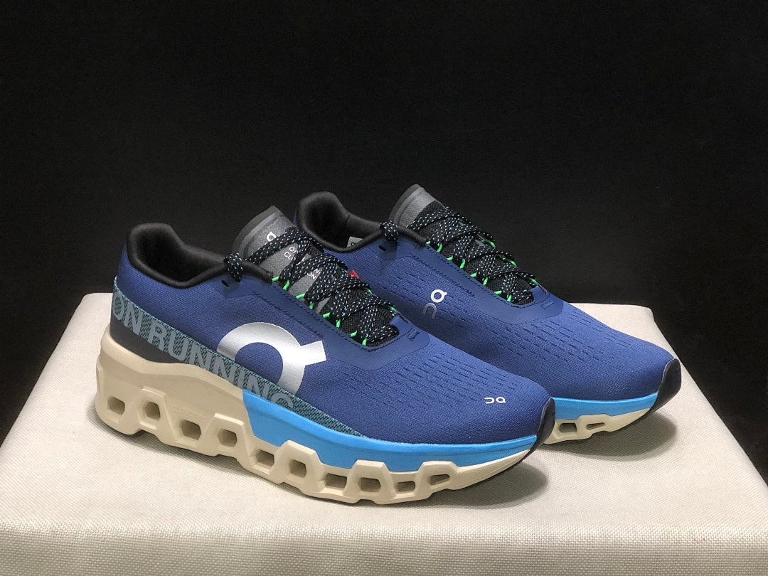 Blue On Cloudmonster 2 Running Shoes - product image from the listing.