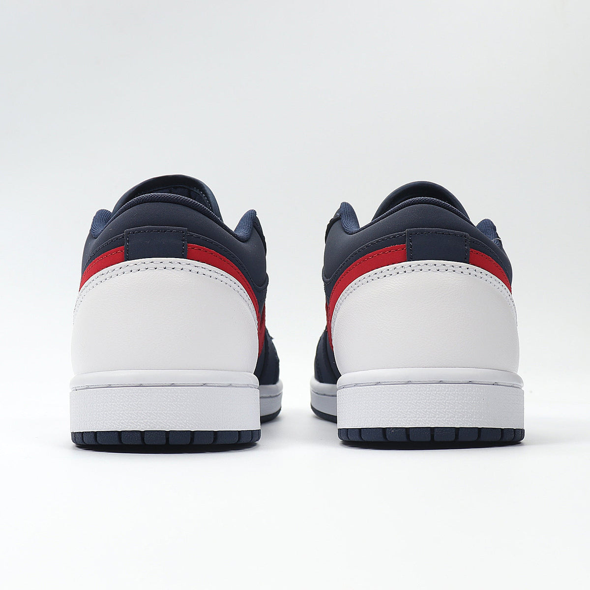 Jordan 1 Low Patriot in Navy Red White CZ8454-400 - product image from the listing.