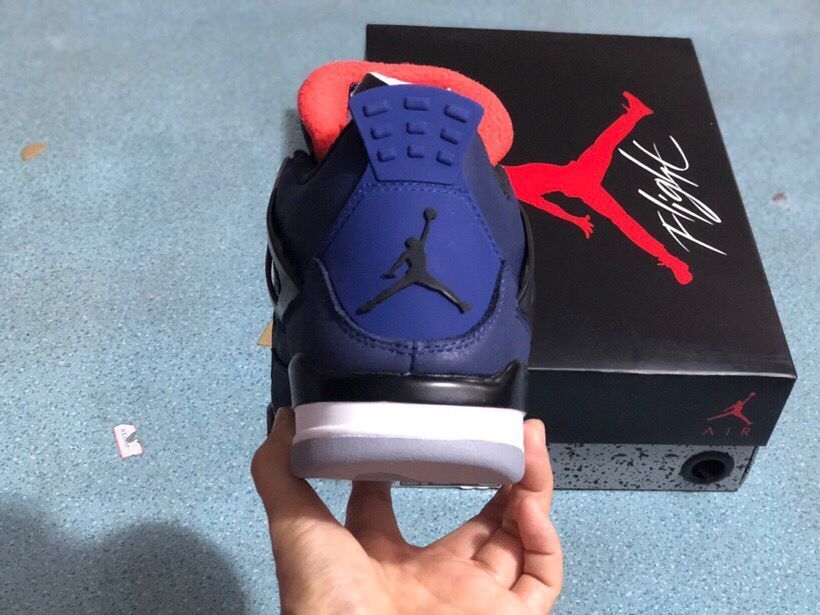 Air Jordan 4 Retro WNTR Loyal Blue Sneakers - product image from the listing.
