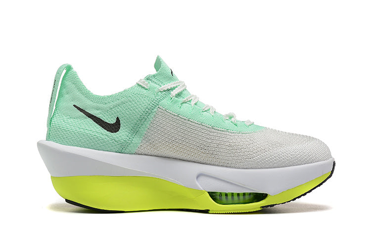 Nike Air Zoom Running Shoes in White Mint Green - product image from the listing.