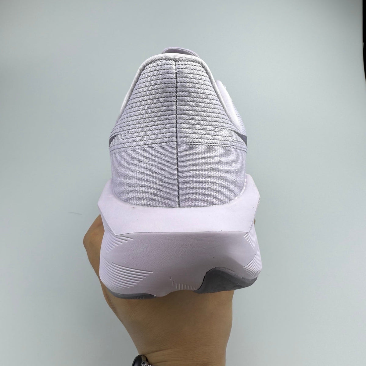 ASICS GEL-QUANTUM 360 VIII Running Shoes, in White and Gray - product image from the listing.