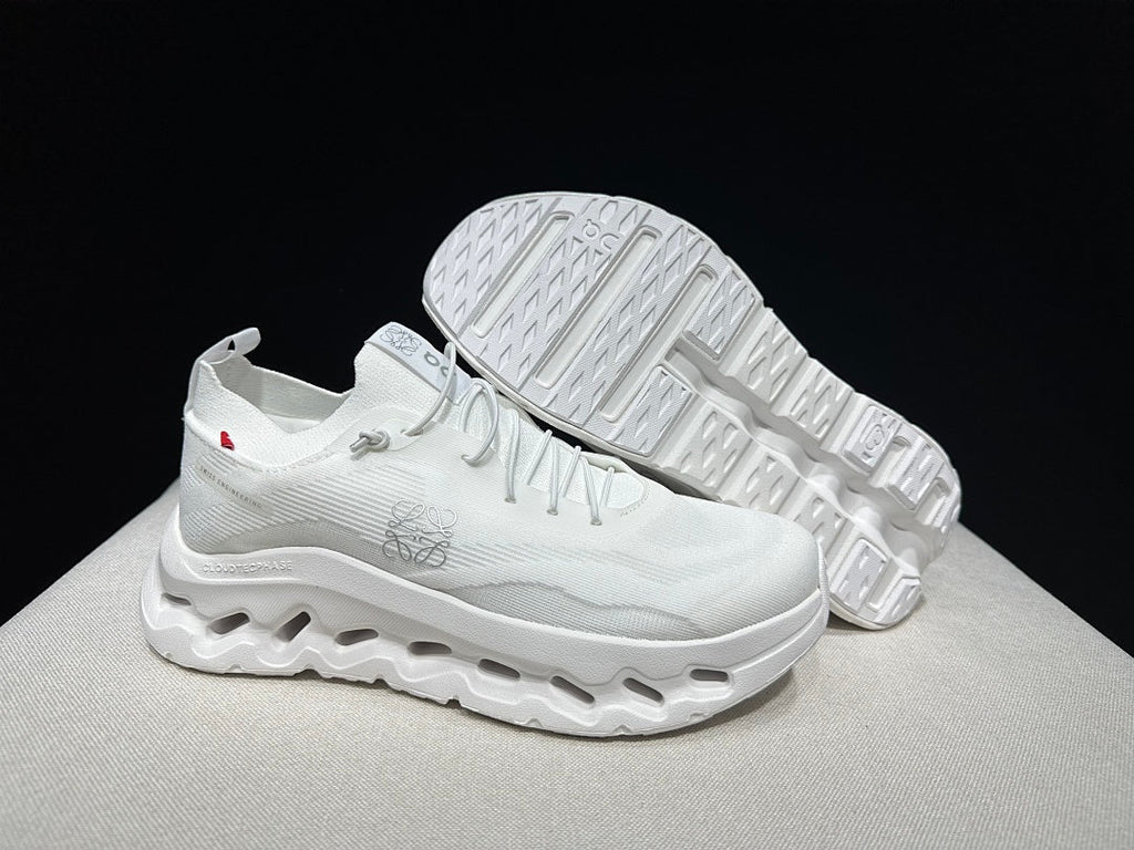 On x Loewe Cloudtilt Sneakers in White - product image from the listing.