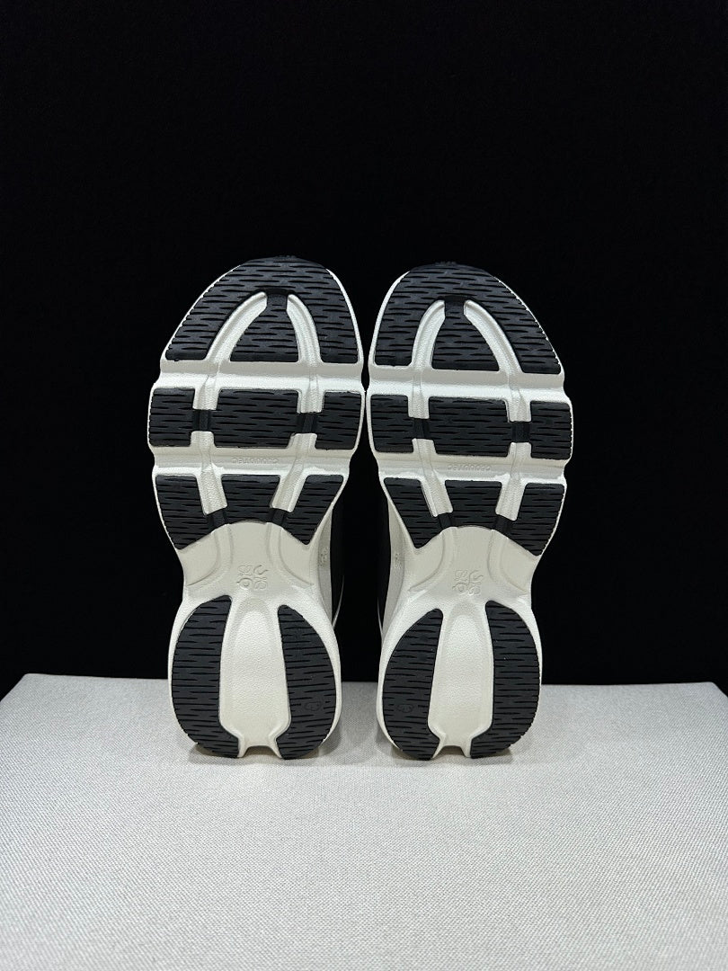 On x LOEWE Cloudventure 3.0 Sneakers in Black and White - product image from the listing.