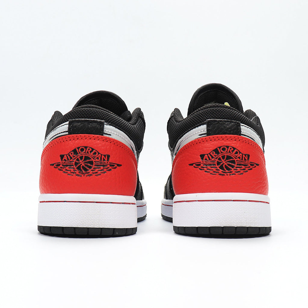 Air Jordan 1 Low Black Red White DA4659-001 - product image from the listing.