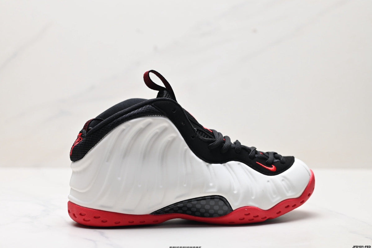 Nike Air Foamposite One Penny Hardaway Sneakers in Red Black - product image from the listing.