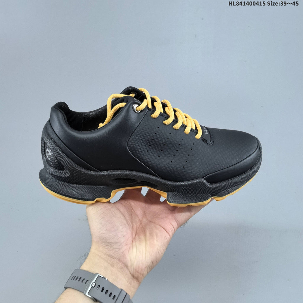 Men's ECCO Black Casual Sneakers with Lace-Up Design - product image from the listing.