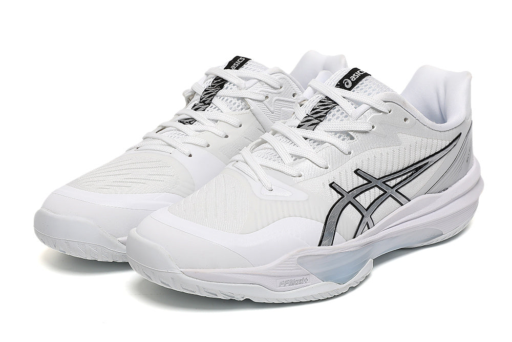 ASICS Sky Elite FF 3 White Silver Indoor Court Footwear - product image from the listing.