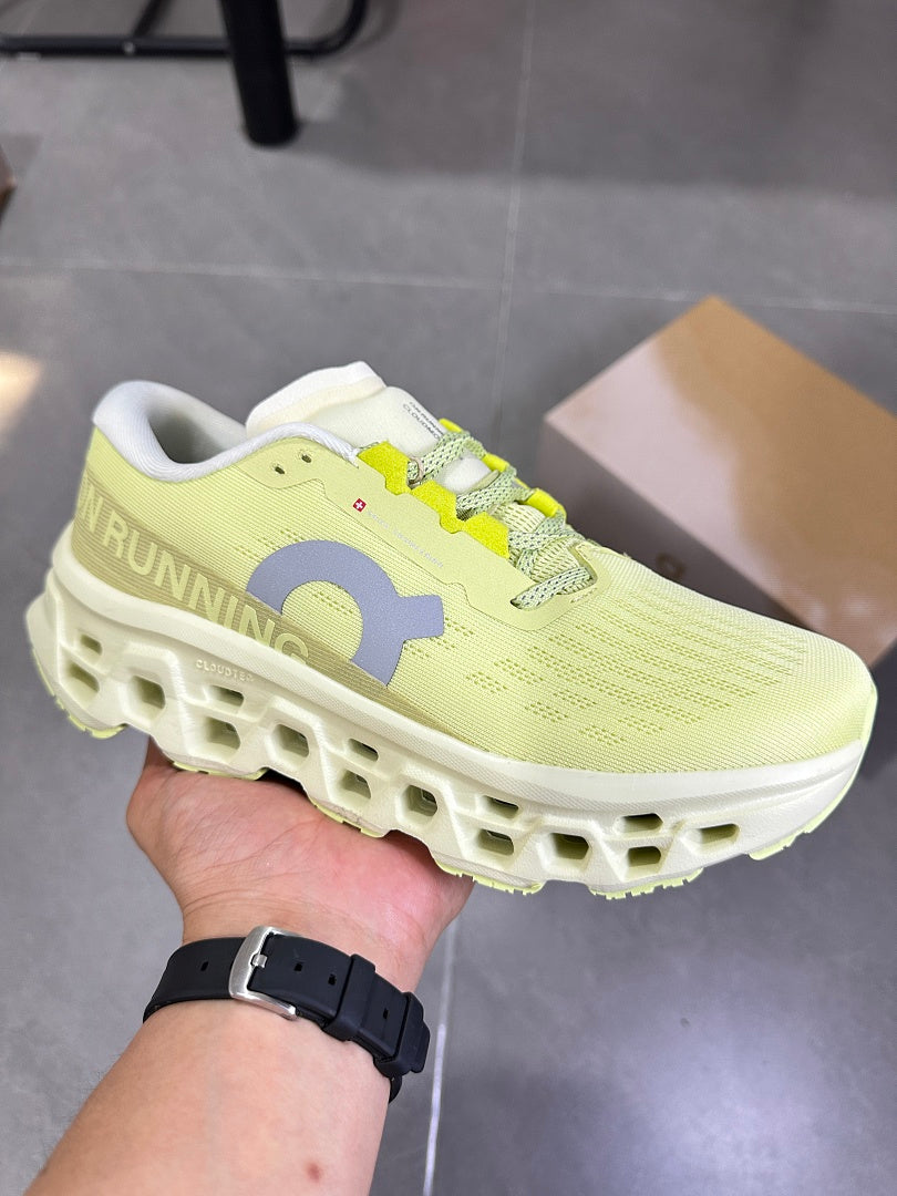 Pale Yellow On Running Cloudmonster 2 Sneakers - product image from the listing.