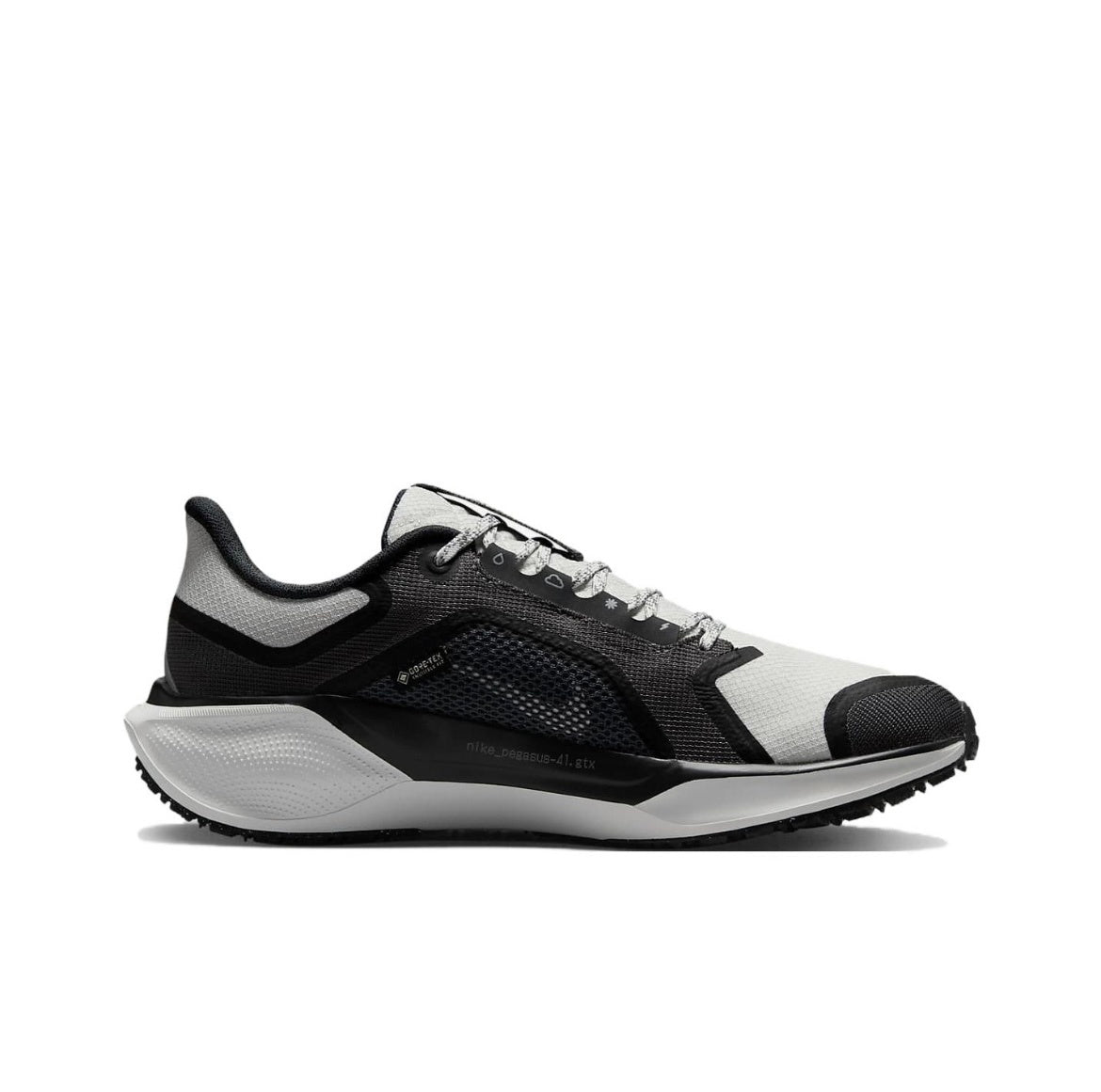 Nike Pegasus 41 GORE-TEX Running Shoes in Black White FQ1356-002 - product image from the listing.