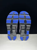 On Cloudmonster Cloud X Sneakers in Black Purple Blue - product image from the listing.