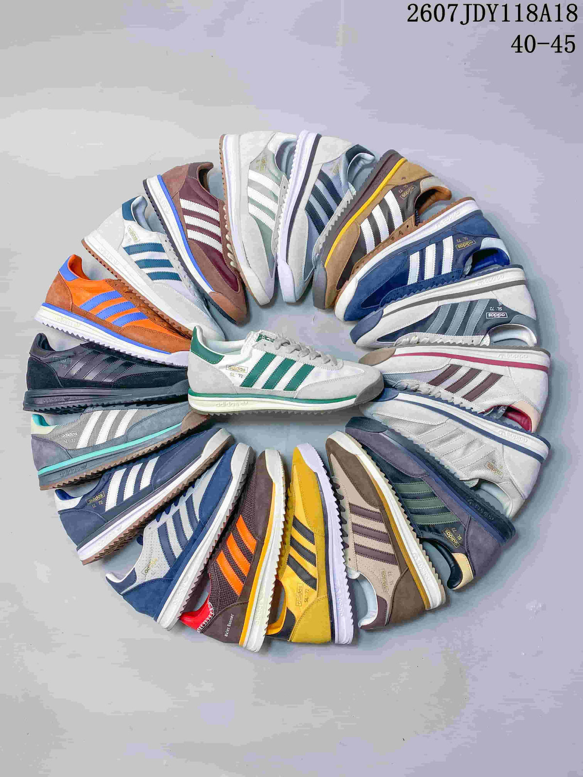 adidas SL 72 Retro Trainers, Multiple Colors, 2607 JDY118A18 - product image from the listing.