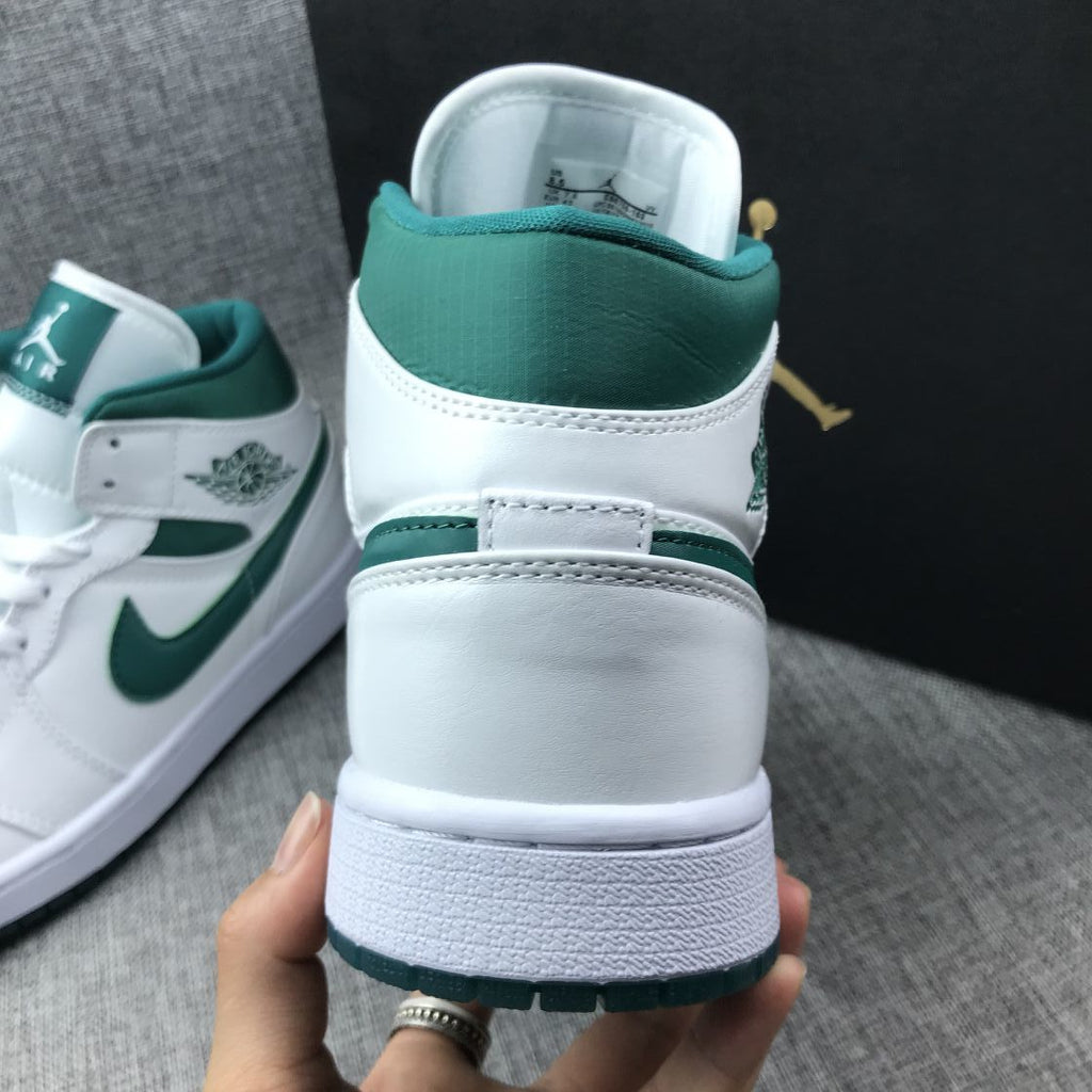 Air Jordan 1 Mid SE GC Mystic Sneakers in Green CD6759-103 - product image from the listing.
