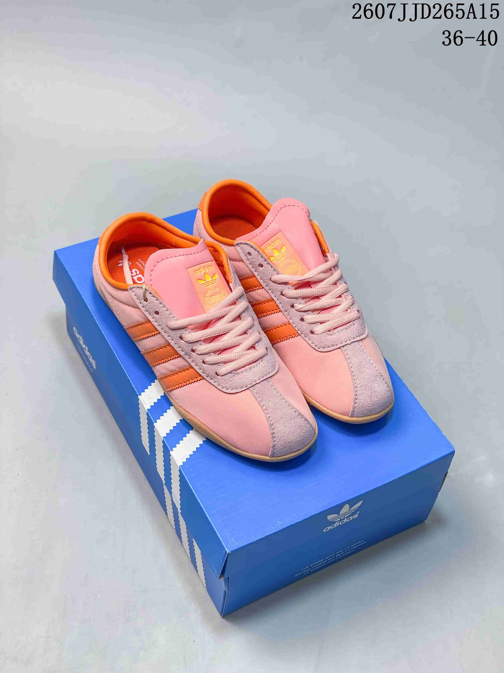 adidas Tokyo Low-Top Sneakers in Pink Orange 06JJD265A15 - product image from the listing.