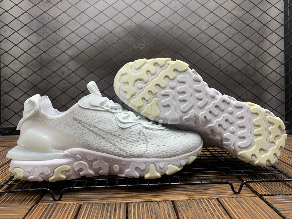 Nike React Vision Sneakers, in White - product image from the listing.