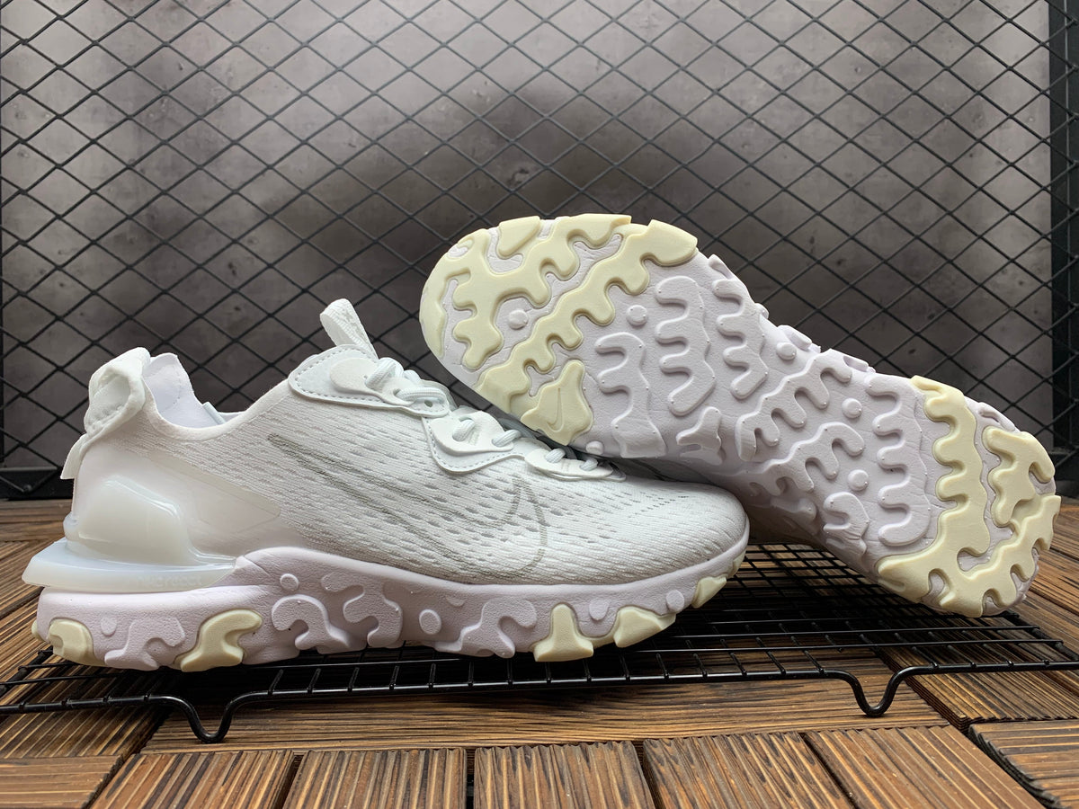 Nike React Vision Sneakers, in White - product image from the listing.