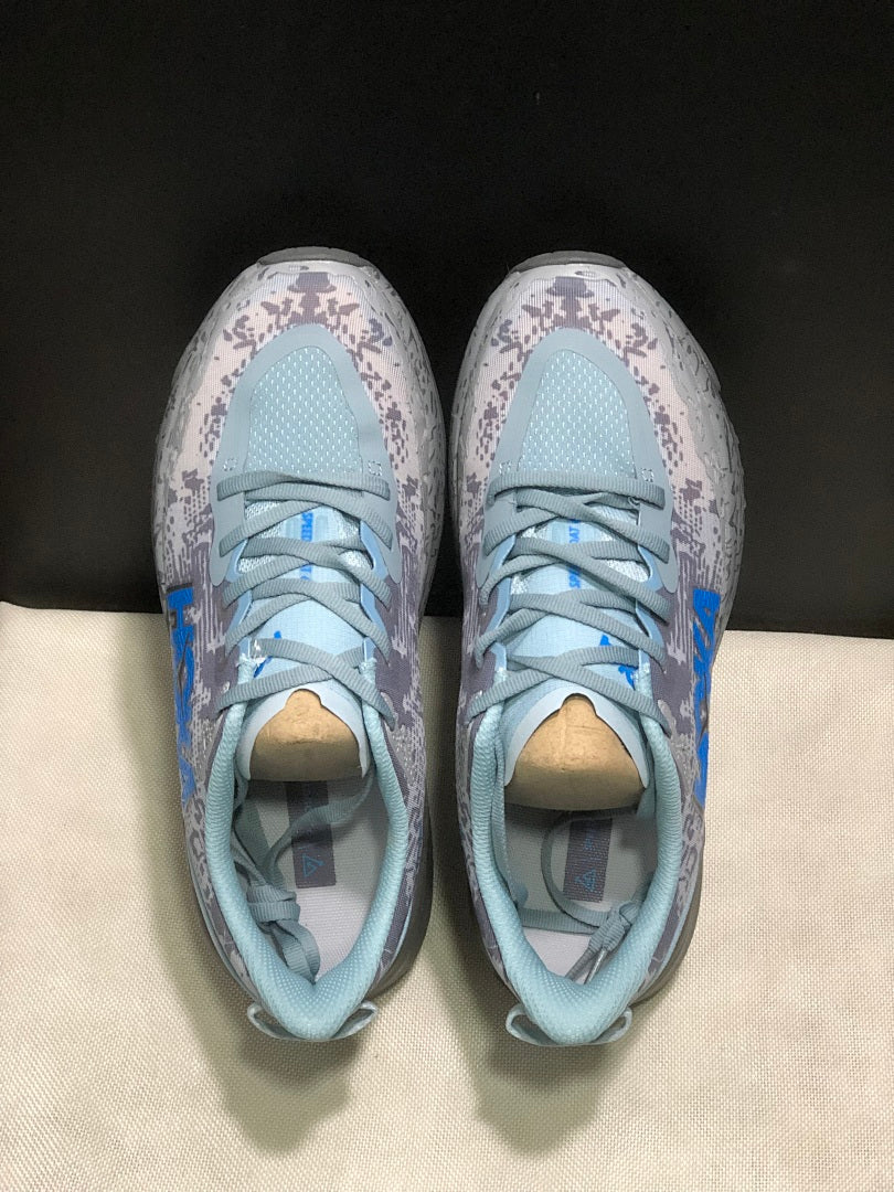 HOKA Speedgoat 6 Trail Running Shoes, in Gray Blue - product image from the listing.