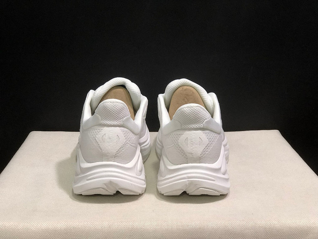 HOKA Clifton 10 Running Shoes in White - product image from the listing.