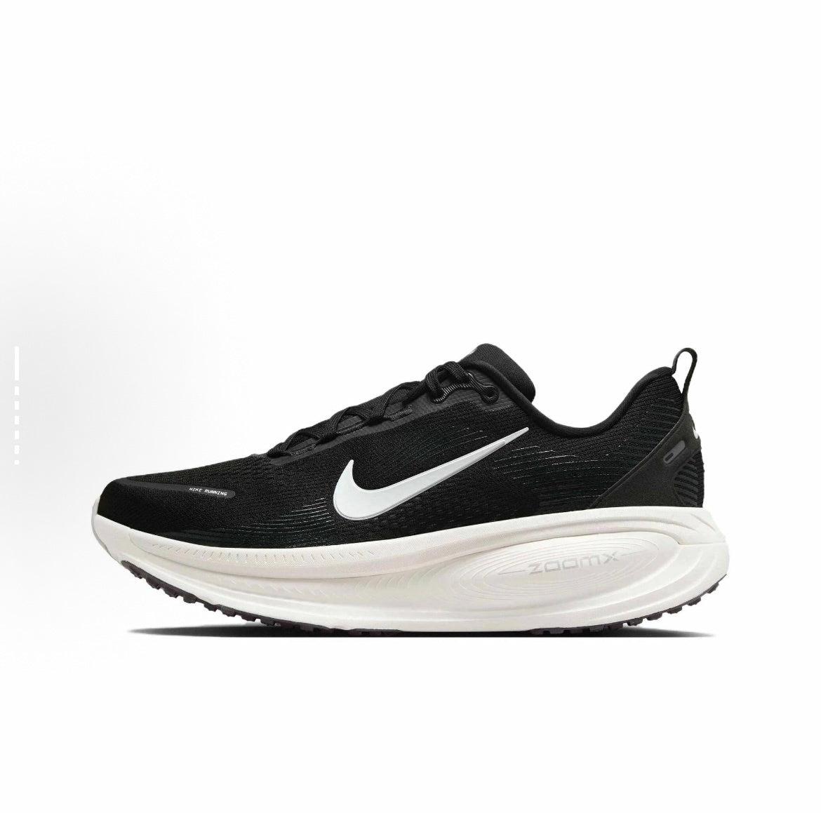Nike Vomero 18 Running Shoes in Black White HM6803-007 - product image from the listing.