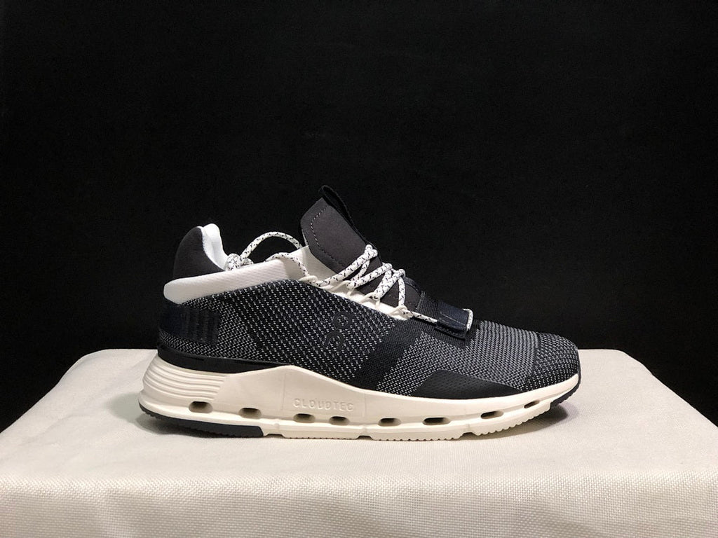 Black and White On Cloudnova 1 Sneakers - product image from the listing.