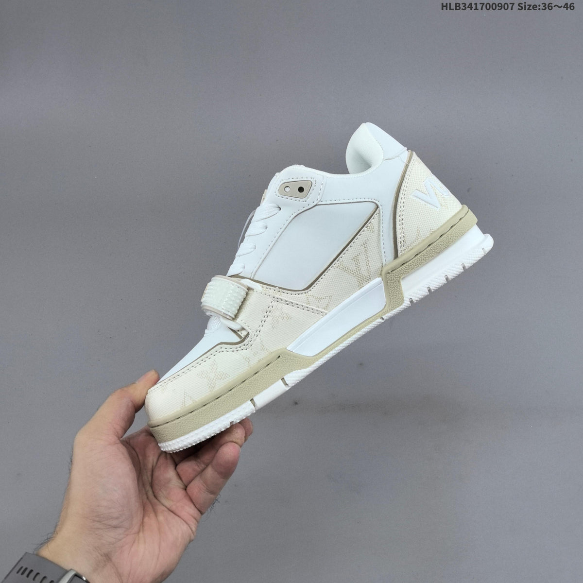 Women's Louis Vuitton LV Trainer-Style Platform Sneakers - product image from the listing.