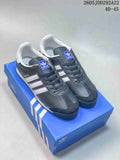 adidas Originals Samoa Trainers Dark Gray White 675033 - product image from the listing.