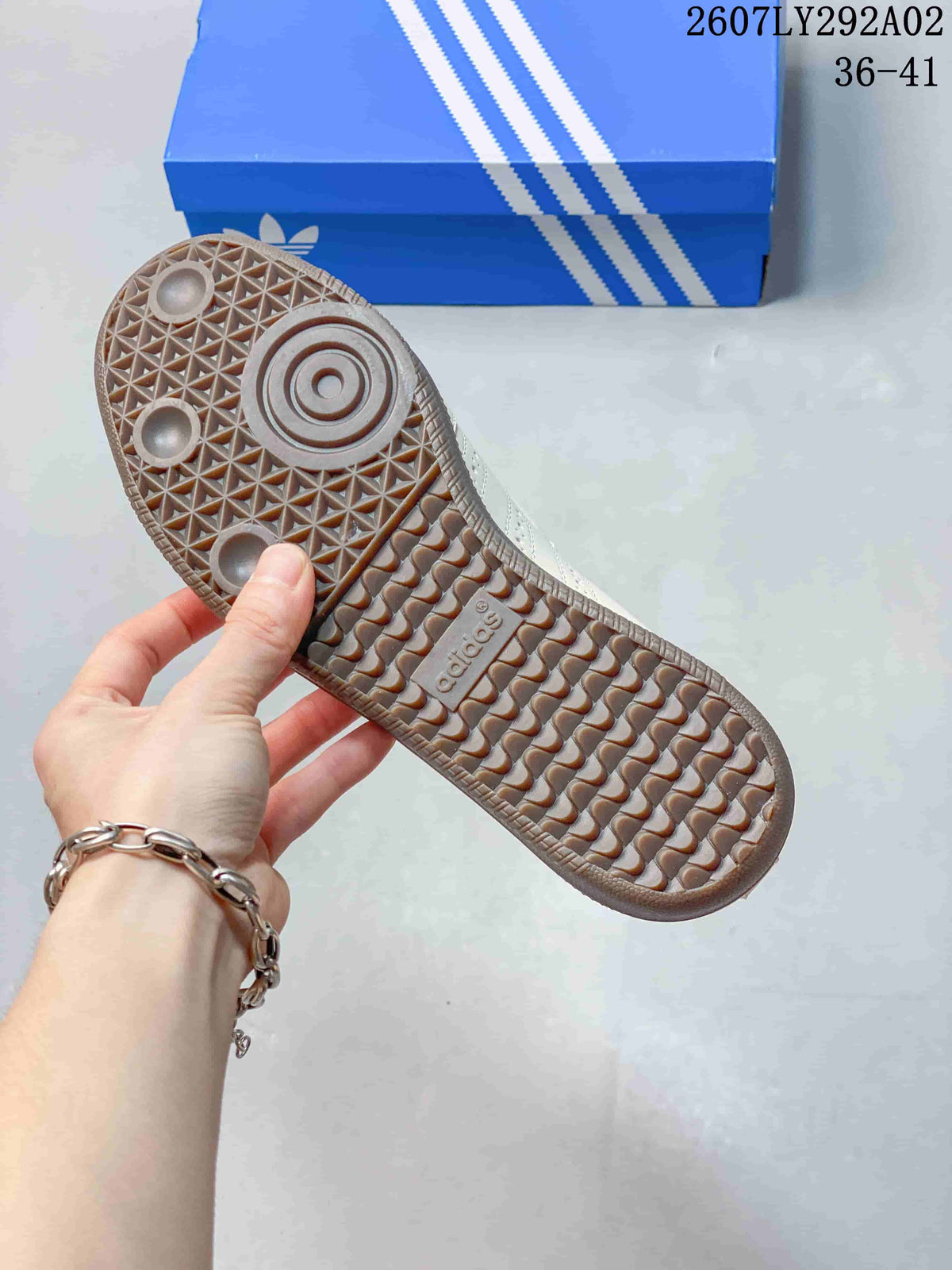 Women's adidas Originals Samba Jane Mary Jane Sneakers Cream - product image from the listing.