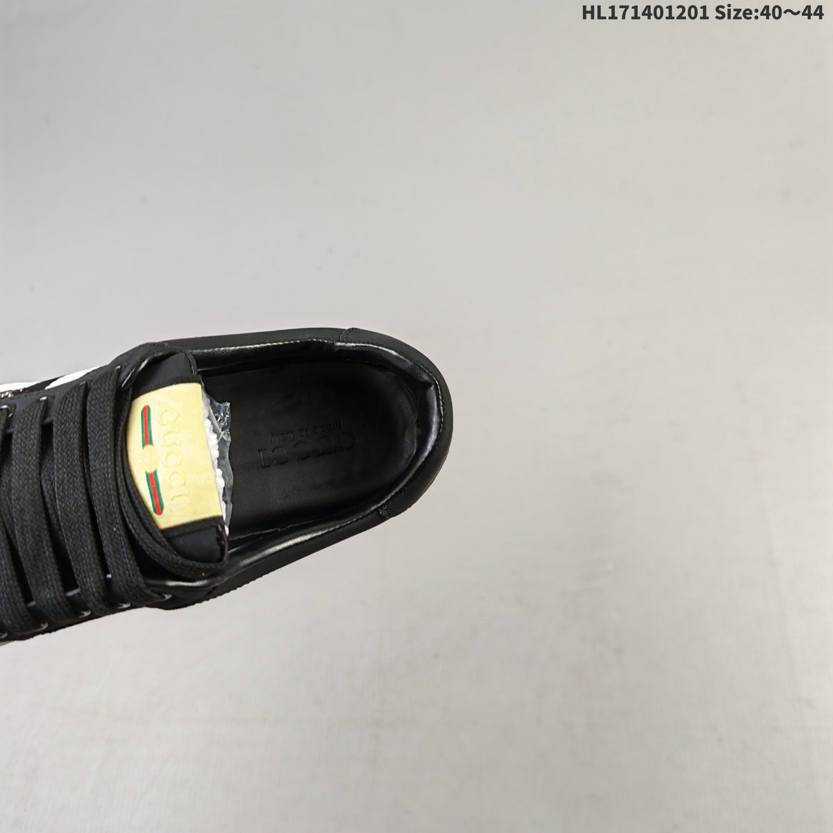 Gucci Crystal-Embellished Low-Top Sneakers in Black HL171401201 - product image from the listing.