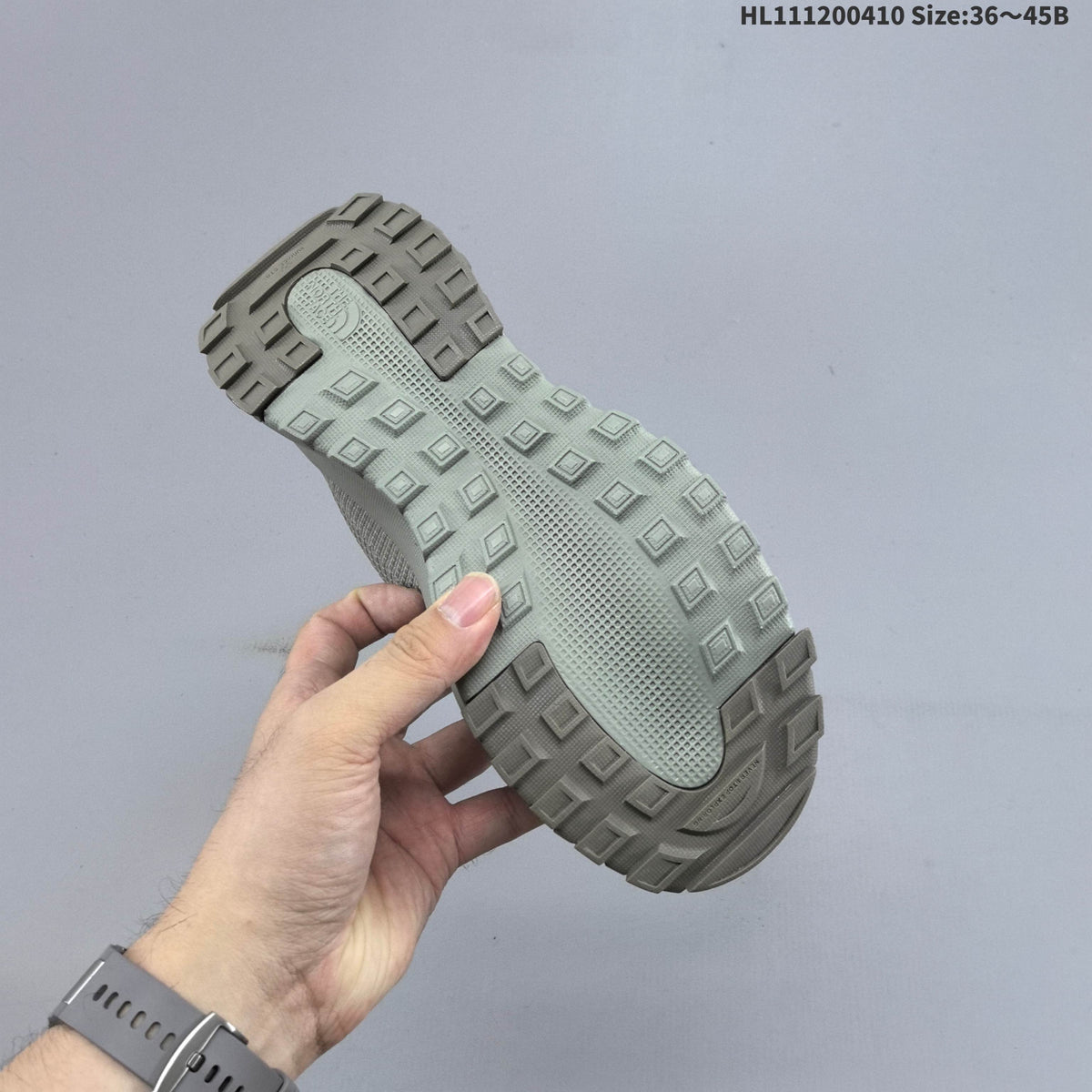 The North Face W Never Stop Mule Slip-On Shoes, Sage in Green - product image from the listing.