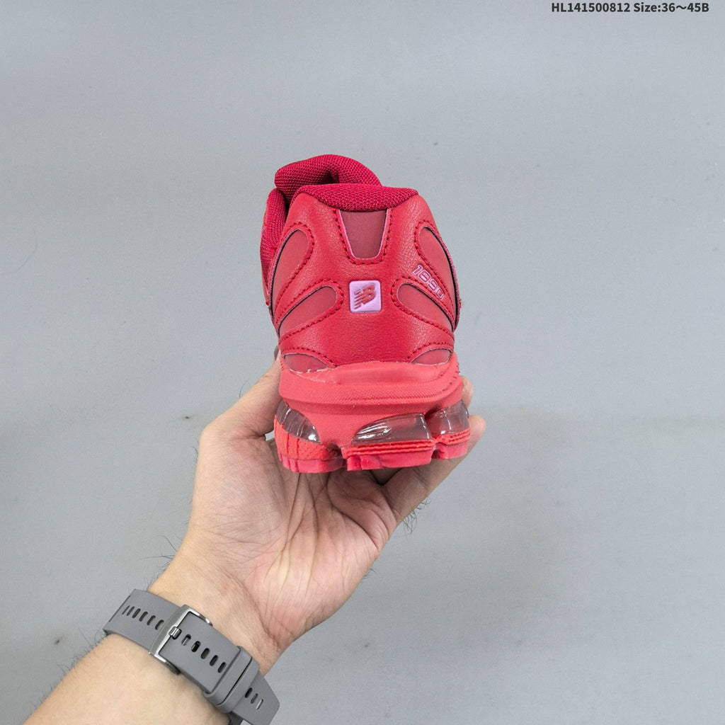 Red and Pink New Balance 18907 Sneakers - product image from the listing.