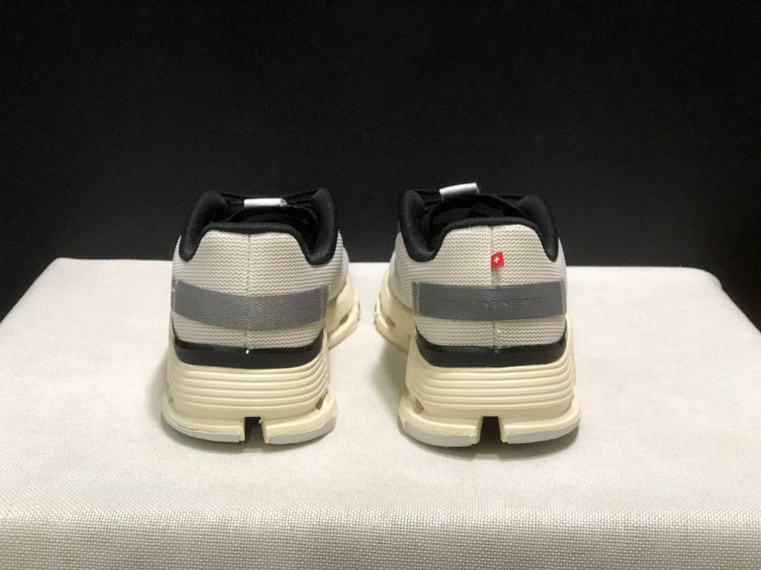 Pearl and Black On Cloudnova Form 2 Sneakers - product image from the listing.