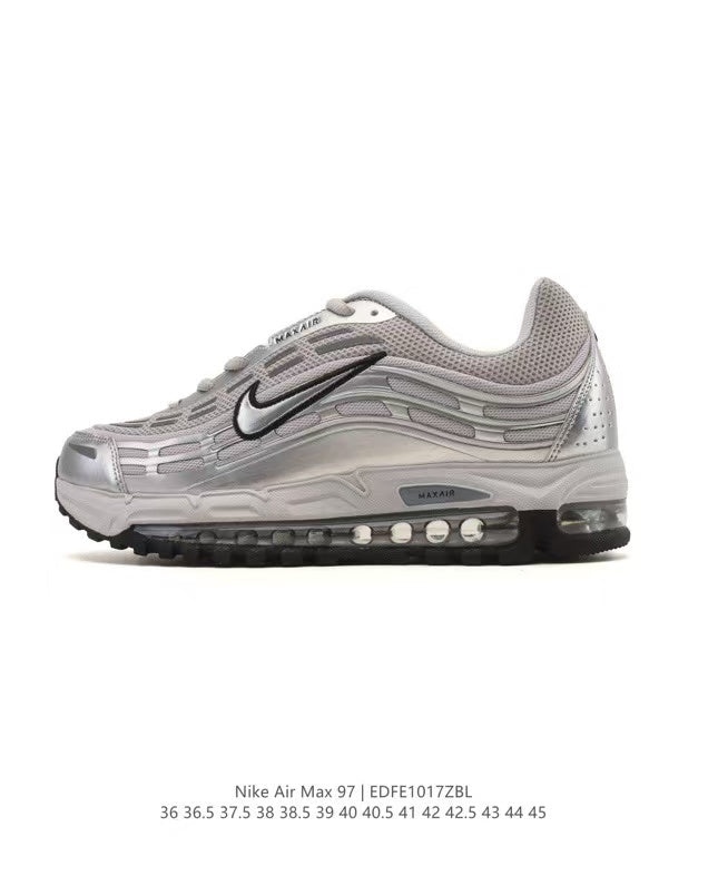Nike Air Max 97 Sneakers in Silver Grey EDE1017ZBL - product image from the listing.