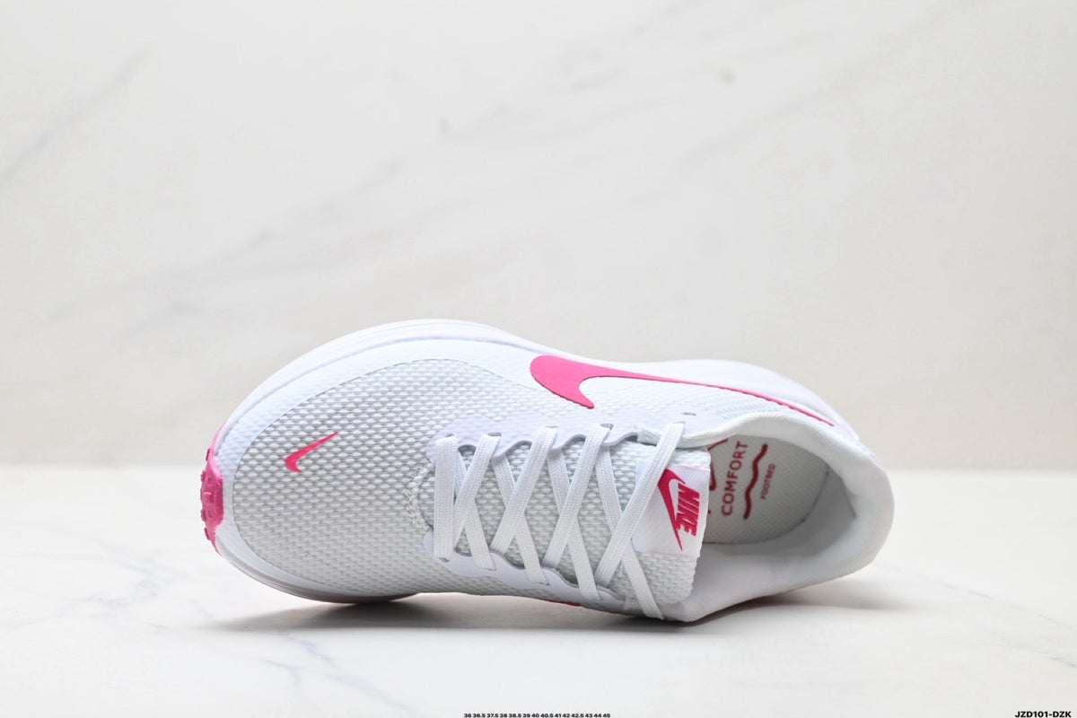 Nike Revolution 8 Running Shoes in White Pink - product image from the listing.