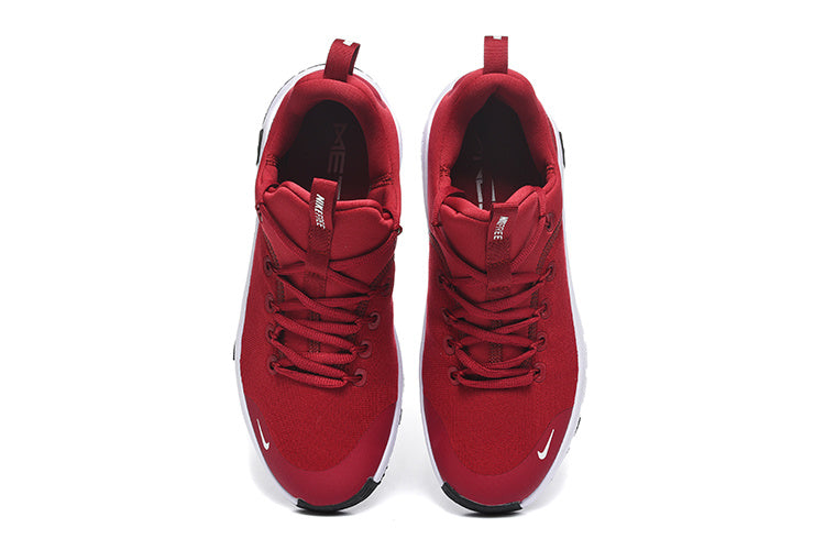 Nike Free Low-Top Sneakers in Red - product image from the listing.