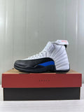 Air Jordan 12 Retro White Black Game in Royal CT8013-140 - product image from the listing.