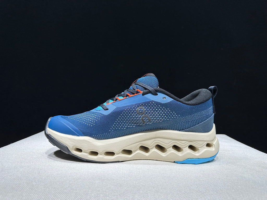 On Cloudsurfer Trail 2 Trail Running Shoes in Blue - product image from the listing.