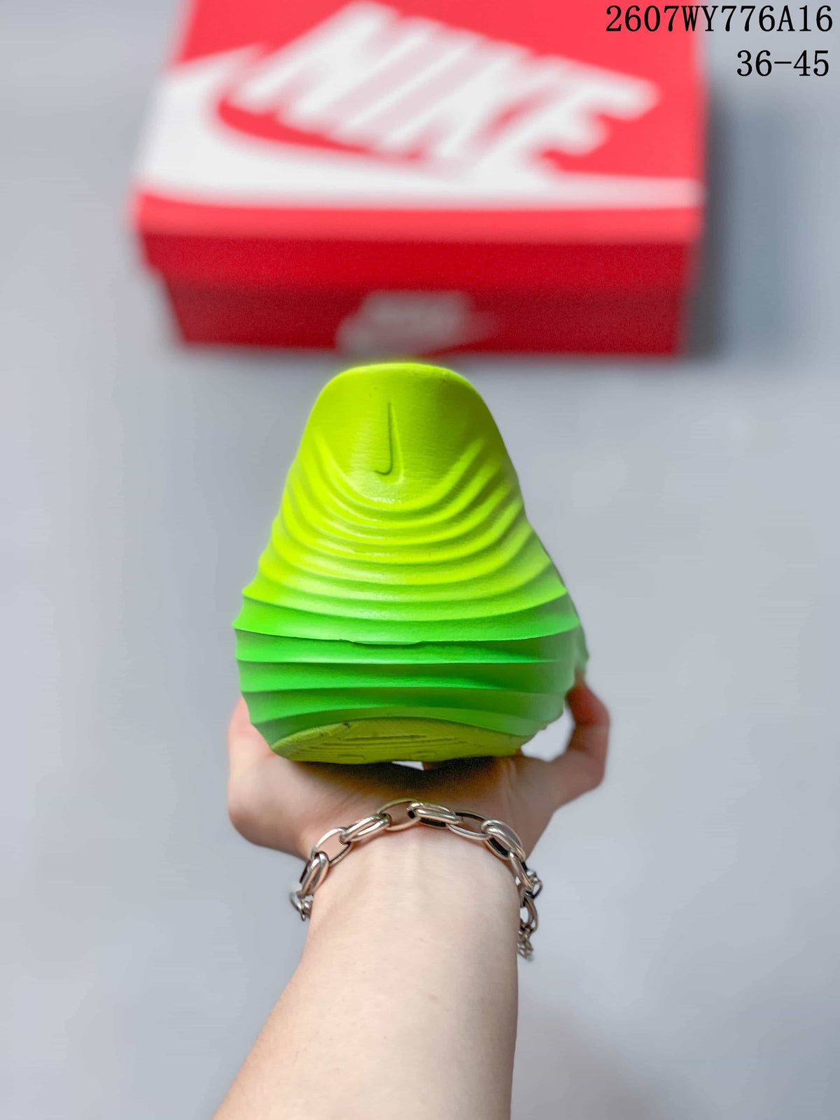 Nike ReactX Rejuven8 Clogs Neon in Green 2607WY776A16 - product image from the listing.
